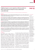 Cover page: Subphenotypes in acute respiratory distress syndrome: Latent class analysis of data from two randomised controlled trials