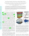 Cover page: Time Domain Mapping of Spin Torque Oscillator Effective Energy