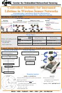 Cover page: Controlled Mobility for Increased Lifetime in Wireless Sensor Networks