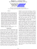 Cover page: Happiness is an abstract word: The role of affect in abstract knowledge representation