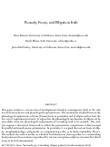 Cover page: Prosody, focus, and ellipsis in Irish