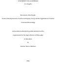 Cover page of Movement of the People: Teacher Development in a Teacher-ï¿½led Inquiry Group and the Application of Teacher Generated Knowledge