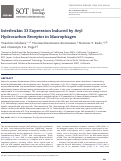 Cover page: Interleukin 33 Expression Induced by Aryl Hydrocarbon Receptor in Macrophages.