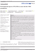 Cover page: Developmental aspects of FXAND in a man with the FMR1 premutation.
