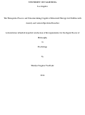 Cover page: The Therapeutic Process and Outcome during Cognitive Behavioral Therapy for Children with Anxiety and Autism Spectrum Disorders