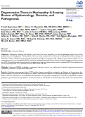 Cover page: Degenerative Thoracic Myelopathy: A Scoping Review of Epidemiology, Genetics, and Pathogenesis.