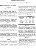 Cover page: Causal Cycles in Categorization