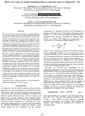 Cover page: Music and natural image processing share a common feature-integration rule