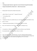 Cover page: A hydrogeomorphic dynamics approach to assess in‐stream ecological functionality using the functional flows model, part 1—model characteristics