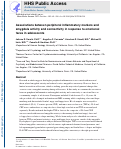 Cover page: Associations between peripheral inflammatory markers and amygdala activity and connectivity in response to emotional faces in adolescents