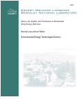 Cover page: Indoor Air Quality and Ventilation in Residential Deep Energy Retrofits