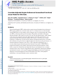 Cover page: Covariate‐adjusted region‐referenced generalized functional linear model for EEG data