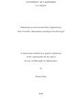 Cover page: Enhancing Local Derivative-Free Optimization with Curvature Information and Inspection Strategies