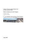 Cover page: A Review of Green Logistics Schemes Used in Cities Around the World