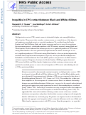 Cover page: Inequities in Child Protective Services Contact Between Black and White Children
