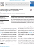 Cover page: When overconfidence is revealed to others: Testing the status-enhancement theory of overconfidence