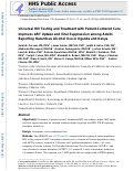 Cover page: Universal HIV Testing and Treatment With Patient-Centered Care Improves ART Uptake and Viral Suppression Among Adults Reporting Hazardous Alcohol Use in Uganda and Kenya.