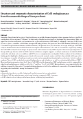 Cover page: Structure and enzymatic characterization of CelD endoglucanase from the anaerobic fungus Piromyces finnis.