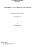 Cover page: Near Field Modeling of the Effects of Sound Barriers on Flow and Dispersion