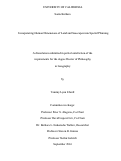 Cover page: Incorporating Human Dimensions of Land and Seascapes into Spatial Planning