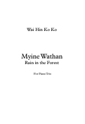 Cover page: Myine Wathan