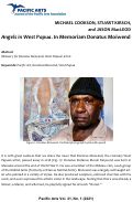 Cover page: Angels in West Papua. In Memoriam Donatus Moiwend