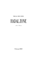 Cover page: Hadal Zone