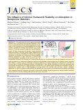 Cover page: The Influence of Intrinsic Framework Flexibility on Adsorption in Nanoporous Materials