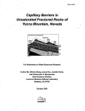 Cover page: Modelling Capillary Barriers in Unsaturated Fractured Rock - art. no. 1253