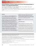 Cover page: Airway Epithelial Telomere Dysfunction Drives Remodeling Similar to Chronic Lung Allograft Dysfunction.