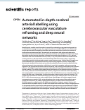 Cover page: Automated in-depth cerebral arterial labelling using cerebrovascular vasculature reframing and deep neural networks.