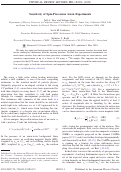 Cover page: Sensitivity of Spin-Precession Axion Experiments