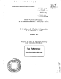 Cover page: CROSSED MOLECULAR BEAM STUDIES ON THE INTERACTION POTENTIALS FOR Cl(2P) + Xe(lS)