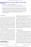 Cover page: Precision polarimetry with real-time mitigation of optical-window birefringence