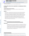 Cover page: Is There Still a Role for Succinylcholine in Contemporary Clinical Practice?