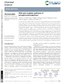 Cover page: Mild and scalable synthesis of phosphonorhodamines.