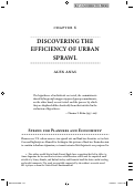 Cover page: Discovering the Efficiency of Urban Sprawl 