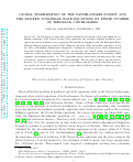 Cover page: Global Stabilization of the Navier-Stokes-Voight and the damped nonlinear wave equations by finite number of feedback controllers