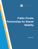 Cover page of Public-Private Partnerships for Shared Mobility