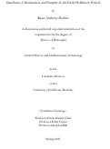 Cover page: Synoikism, Urbanization, and Empire in the Early Hellenistic Period