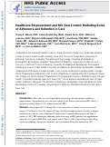 Cover page: Healthcare Empowerment and HIV Viral Control: Mediating Roles of Adherence and Retention in Care