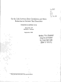 Cover page: On the link between error correlation and error reduction in decision tree ensembles