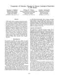 Cover page: Complexity of Structure Mapping in Human Analogical Reasoning: A PDP Model