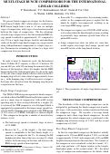 Cover page: Multi-Stage Bunch Compressors for the International Linear Collider