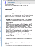 Cover page: Altered viscerotopic cortical innervation in patients with irritable bowel syndrome