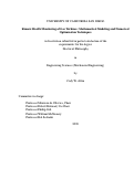 Cover page: Remote Health Monitoring of Gas Turbines: Mathematical Modeling and Numerical Optimization Techniques