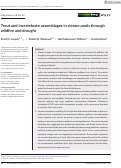 Cover page: Trout and invertebrate assemblages in stream pools through wildfire and drought