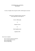 Cover page: Security of Graphics Processing Units (GPUs) in Heterogeneous Systems