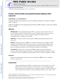 Cover page: Autism, Mitochondria and Polybrominated Diphenyl Ether Exposure.