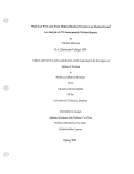 Cover page: What Can We Learn From Medical Student Narratives on Medical Error? An Analysis of 172 Anonymously Written Reports